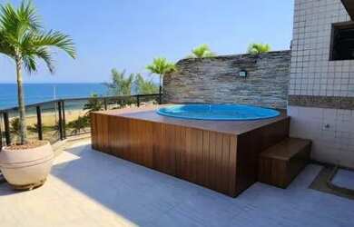 Imagem: O apartamento na cobertura possui 5 Dormitórios, 5 Banheiros