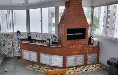 Imagem: O apartamento na cobertura possui 3 Dormitórios, 3 Banheiros