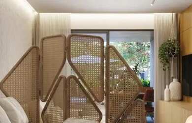 Imagem: O apartamento à venda possui 1 Dormitório, 1 Banheiro, 1 Vaga