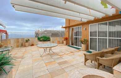 Imagem: O apartamento na cobertura para alugar possui 4 Dormitórios