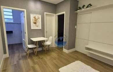 Imagem: O apartamento possui 2 Dormitórios, 1 Banheiro, 55m² de Área