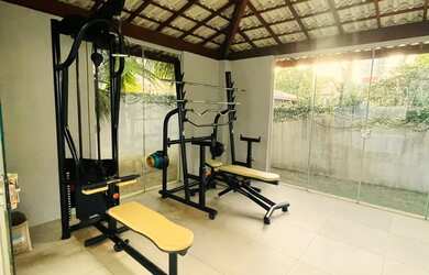 Imagem 6: Casa 6 quartos, academia, piscina com bar, churrasqueira, 700m da praia