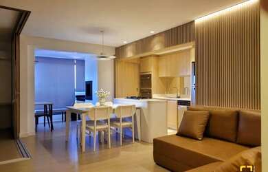 Imagem 13: Apto 2 dormitórios, 2 vagas ,mobiliado, com vista mar