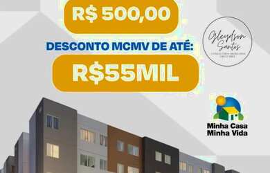 Imagem: O apartamento possui 2 Dormitórios, 1 Banheiro, 40m² de Área