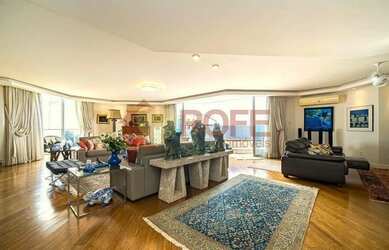 Imagem: O apartamento na cobertura possui 4 Dormitórios, 5 Banheiros