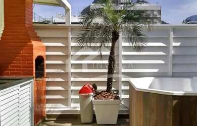 Imagem: O apartamento na cobertura possui 2 Dormitórios, 3 Banheiros