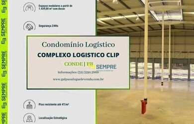 Imagem: O depósito possui 1439m² de Área e está localizado em Centro