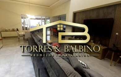 Imagem: A casa em condomínio possui 4 Dormitórios, 5 Banheiros, 4