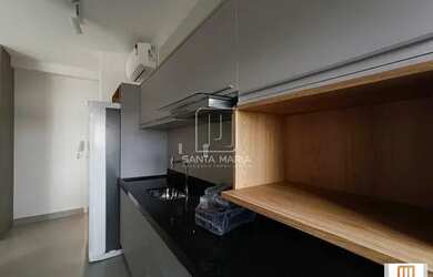 Imagem: O apartamento possui 1 Dormitório, 1 Banheiro, 1 Vaga na garagem