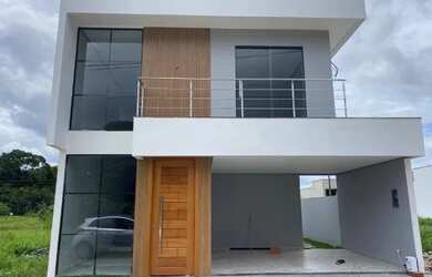 Imagem: A casa em condomínio possui 4 Dormitórios, 4 Banheiros, 2