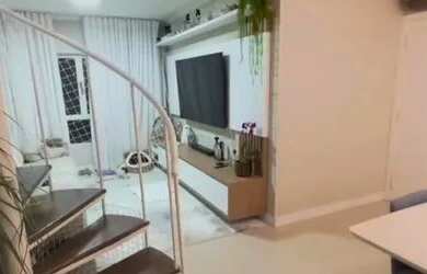 Imagem: O apartamento na cobertura possui 4 Dormitórios, 4 Banheiros