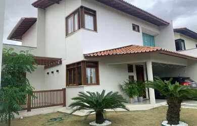 Imagem: A casa em condomínio possui 4 Dormitórios, 4 Banheiros, 3