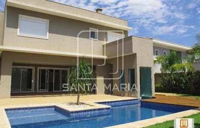 Imagem: A casa em condomínio possui 4 Dormitórios, 4 Banheiros, 4