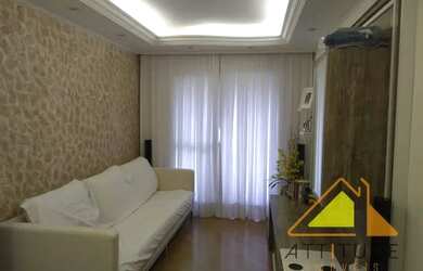 Imagem: O apartamento possui 3 Dormitórios, 2 Banheiros, 1 Vaga na