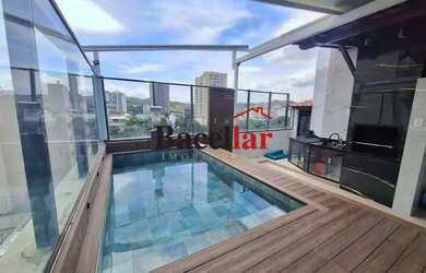 Imagem: O apartamento na cobertura possui 3 Dormitórios, 4 Banheiros