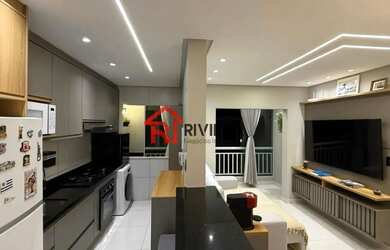 Imagem: O apartamento possui 2 Dormitórios, 2 Banheiros, 1 Vaga na