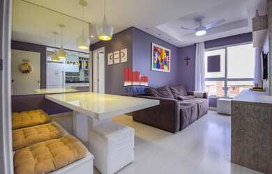 Imagem: O apartamento possui 3 Dormitórios, 2 Banheiros, 1 Vaga na