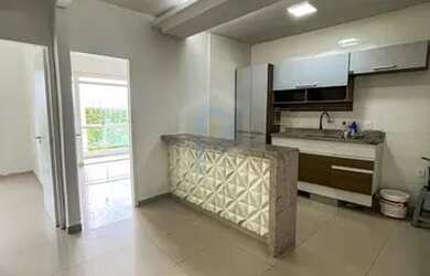 Imagem: O apartamento na cobertura possui 2 Dormitórios, 2 Banheiros