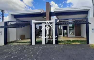 Imagem: A casa possui 3 Dormitórios, 5 Banheiros, 3 Vagas na garagem