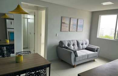 Imagem 1: Apartamento para locação no Condomínio Cores Piatã - semi mobiliado