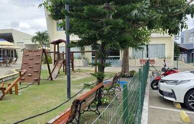 Imagem: A casa em condomínio possui 3 Dormitórios, 2 Banheiros, 2