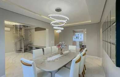 Imagem: O apartamento na cobertura possui 3 Dormitórios, 4 Banheiros