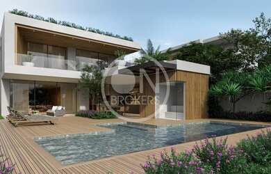 Imagem: A casa em condomínio possui 5 Dormitórios, 5 Banheiros, 4