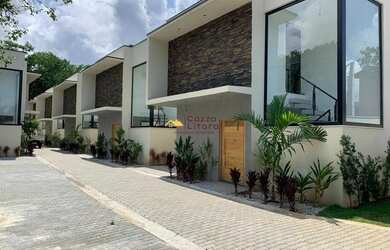 Imagem: A casa em condomínio possui 3 Dormitórios, 3 Banheiros, 2