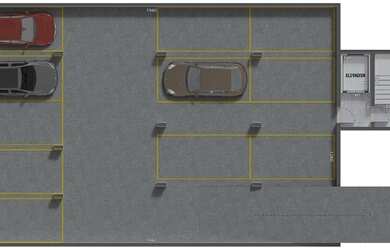 Imagem 7: AP 401 Planta 3QS/2VAGAS Bairro Novo Mundo