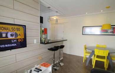 Imagem: O apartamento possui 2 Dormitórios, 2 Banheiros, 1 Vaga na