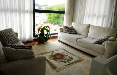 Imagem: O apartamento na cobertura possui 3 Dormitórios, 5 Banheiros