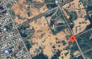 Imagem: O terreno possui 60.000m² de Área e está localizado em Doutor