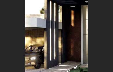 Imagem: A casa em condomínio possui 5 Dormitórios, 5 Banheiros, 5