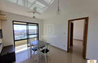 Imagem: O apartamento possui 1 Dormitório, 1 Banheiro, 1 Vaga na garagem