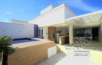 Imagem: O apartamento na cobertura possui 3 Dormitórios, 5 Banheiros