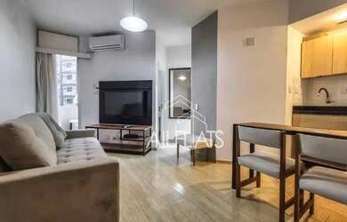 Imagem 1: Flat no Jardins 01 dormitório 30m2 - Valor de venda por R$. 500.000,00 e na locação por R