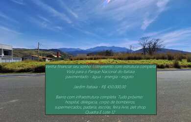 Imagem: O terreno possui 262m² de Área e está localizado em Itatiaia