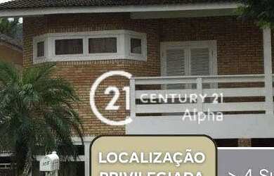 Imagem: A casa em condomínio possui 4 Dormitórios, 5 Banheiros, 4