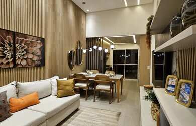 Imagem: A casa em condomínio possui 3 Dormitórios, 2 Banheiros, 1