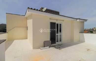 Imagem: O apartamento na cobertura possui 2 Dormitórios, 2 Banheiros