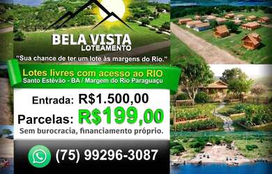 Imagem: O terreno possui 200m² de Área e está localizado em Subaé