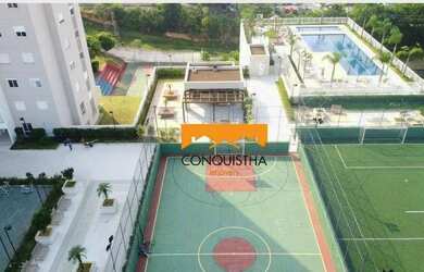 Imagem: O apartamento possui 2 Dormitórios, 2 Banheiros, 2 Vagas na