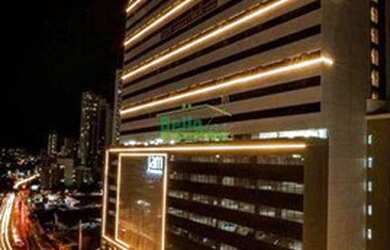 Imagem: O apartamento possui 1 Dormitório, 1 Banheiro, 1 Vaga na garagem