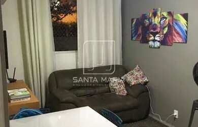 Imagem: O apartamento possui 2 Dormitórios, 1 Banheiro, 1 Vaga na garagem