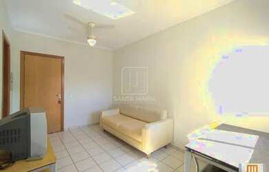 Imagem: O apartamento possui 1 Dormitório, 1 Banheiro, 1 Vaga na garagem