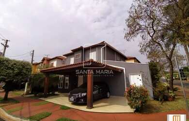 Imagem: A casa em condomínio possui 4 Dormitórios, 5 Banheiros, 2