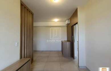 Imagem: O apartamento possui 1 Dormitório, 1 Banheiro, 1 Vaga na garagem