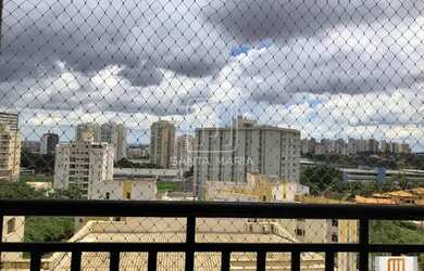 Imagem: O apartamento possui 1 Dormitório, 1 Banheiro, 1 Vaga na garagem