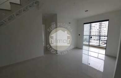 Imagem: O apartamento na cobertura possui 2 Dormitórios, 2 Banheiros