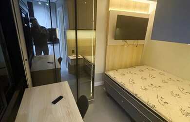 Imagem: Apartamento tipo Studio mobiliado e equipado beira mar